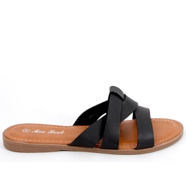 Chaussons Cross Femme Coquelicot Noir le noir