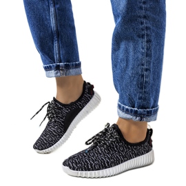 Chaussettes Embro noires gris