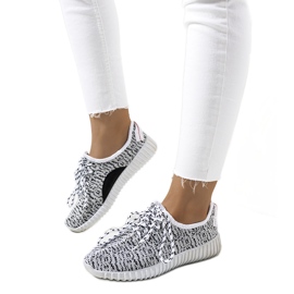 Chaussettes Embro blanches le noir