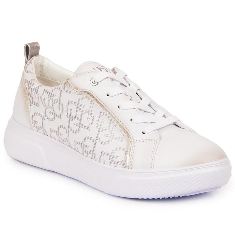 Baskets blanches Bugatti W JJ253151 beige d'or