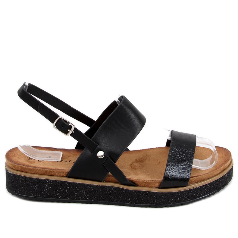 Sandales femme Maiden noires le noir