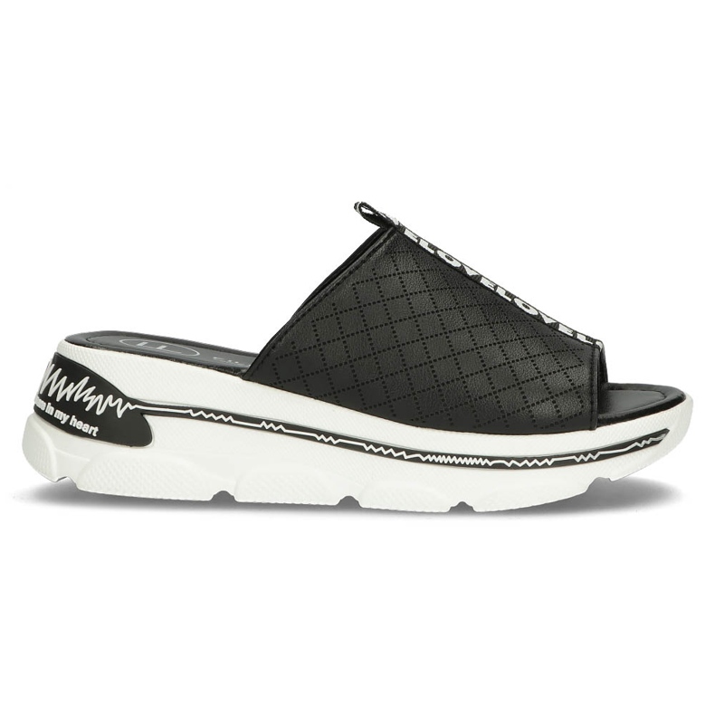 Babouches en cuir Filippo DK3679/22 Bk noir le noir