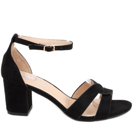 Moly Sandales à talons hauts noires