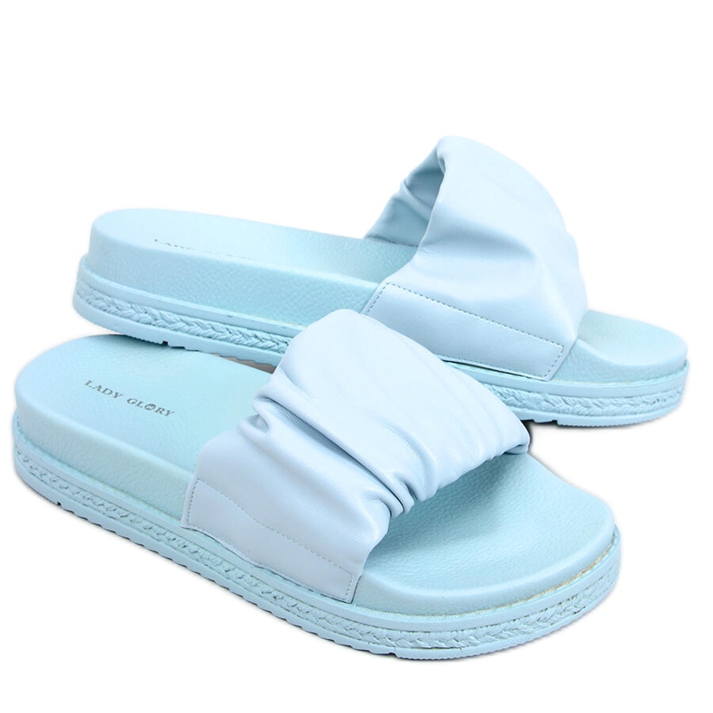 Chaussons femme Atissa Bleu