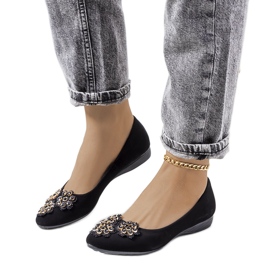 Ballerines noires femme Rolla