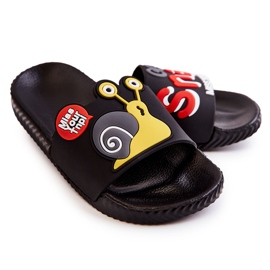 Chaussons Escargot Noir Light Enfant