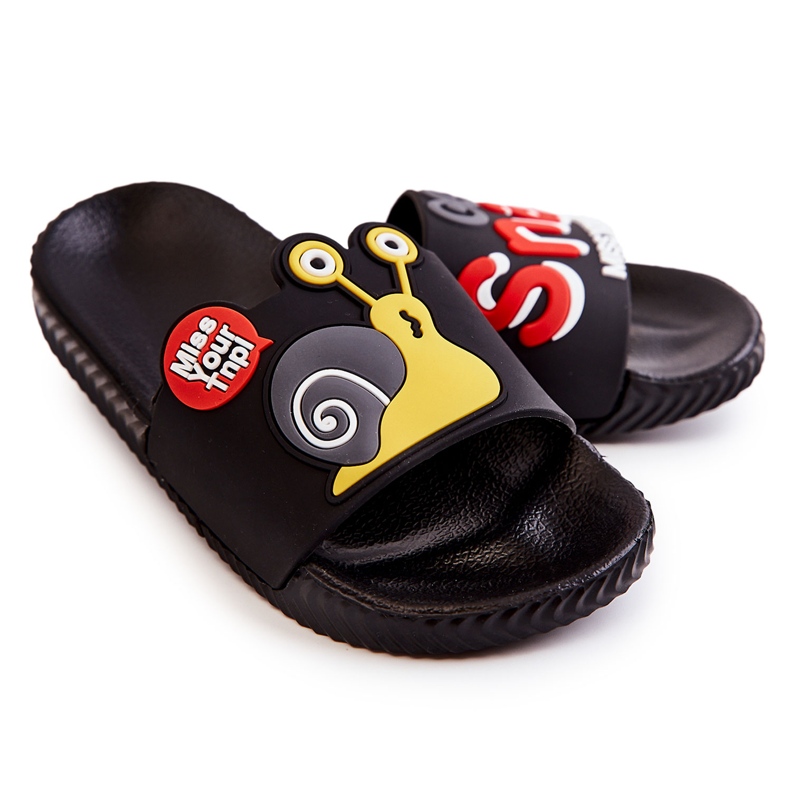 Chaussons Escargot Noir Light Enfant le noir