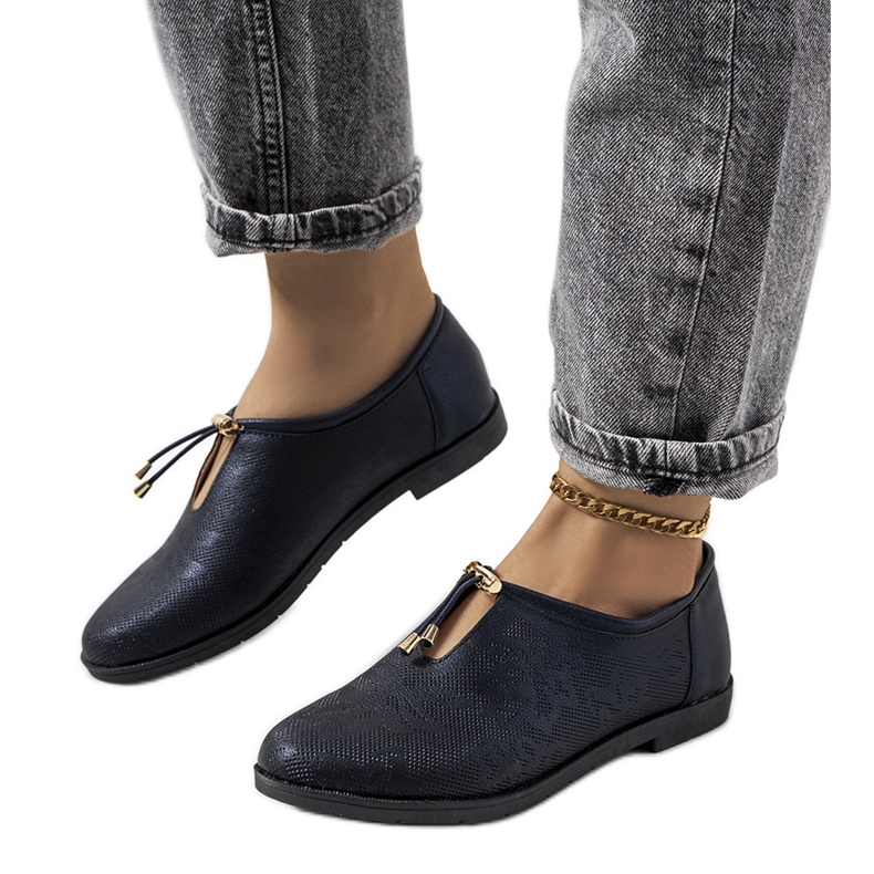 Chaussures femme bleu marine Bech