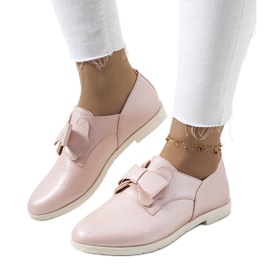 Richelieus roses à nœud Korner