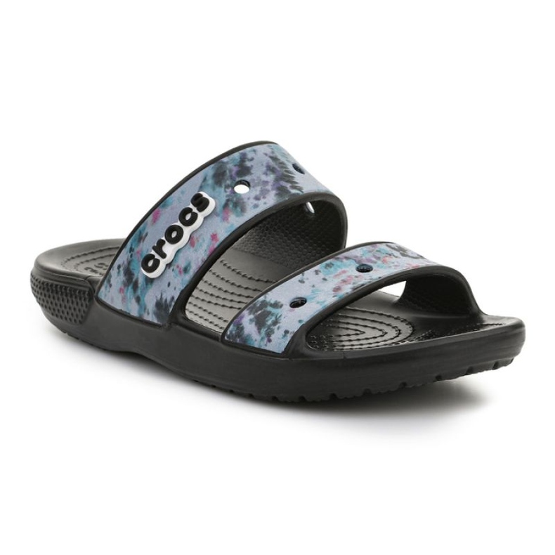 Crocs Classic Tie Dye Graphic Sandale W 207283-988 bleu