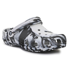 Crocs Classic Marbled Clog 206867-103 tongs le noir Crocs Classic Marbled Clog 206867-103 tongs le noir