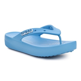 Crocs Classic Platfrom Flip W 207714-4TB bleu