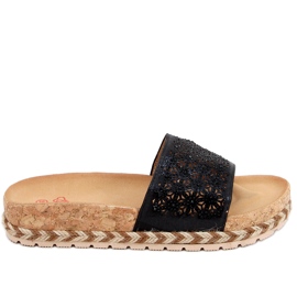 Jova Semelle en liège noir