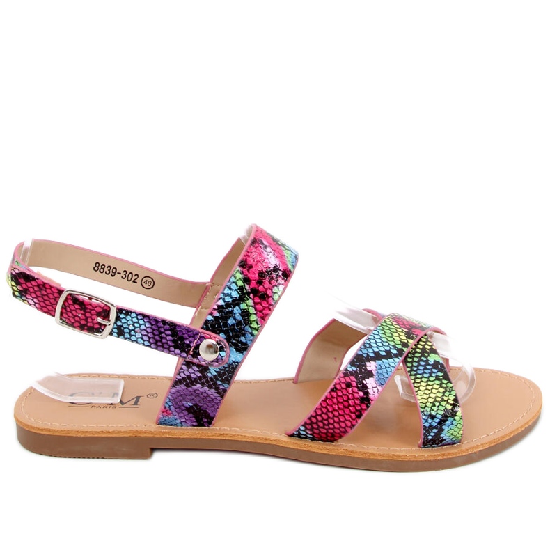 Sandales femme Glory Snake multicolore