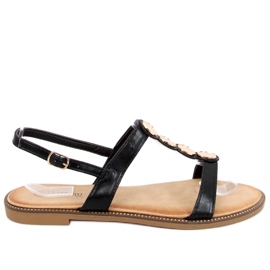 Sandales femme Cosme Black noir