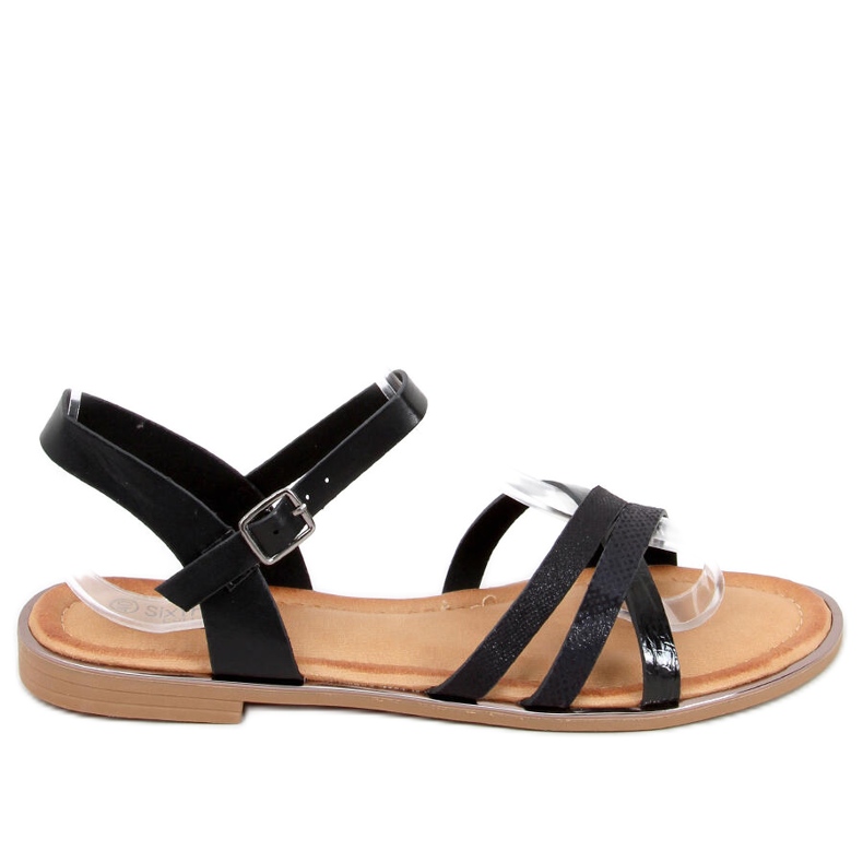 Sandales Celia noires pour femmes le noir