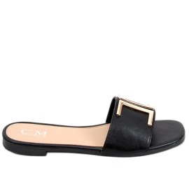 Sandales femme Azalée Noir le noir