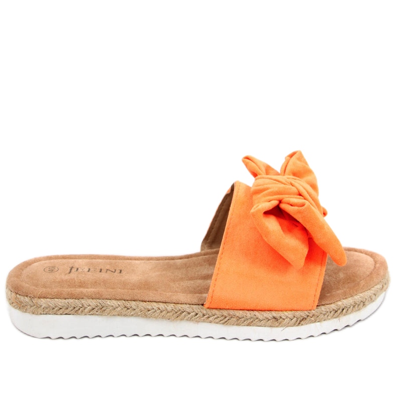 Espadrilles à nœud Viola Orange