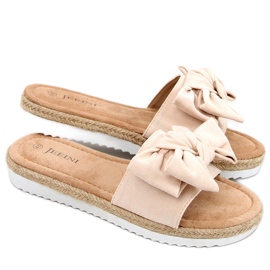 Espadrilles à nœud Viola Beige