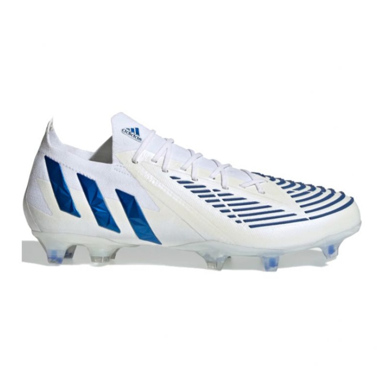 Adidas Predator Edge.1 L Fg M GV7388 chaussures de football blanche blanche
