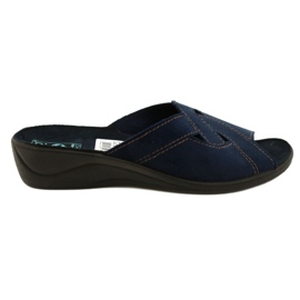 Adanex Sandales BIO Nature 27340 femme bleu marine