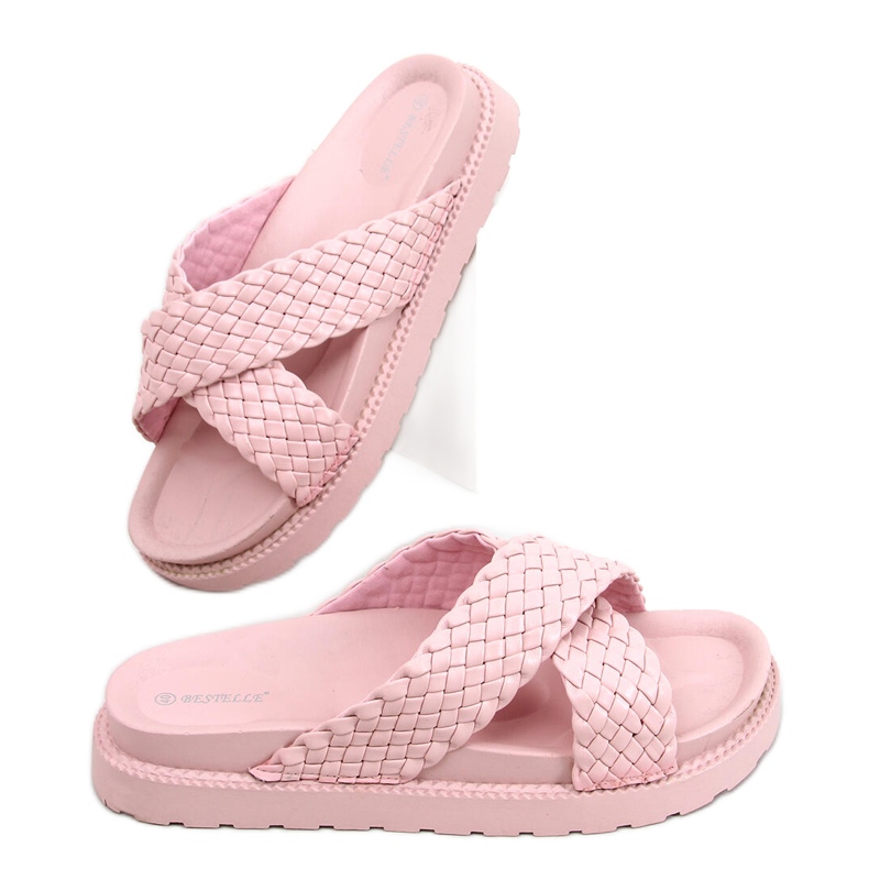 Chaussons femme Norma rose