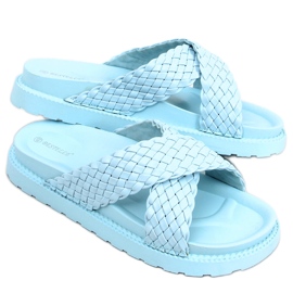 Chaussons femme Norma Bleu