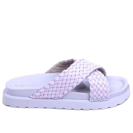 Chaussons femme Norma Violet