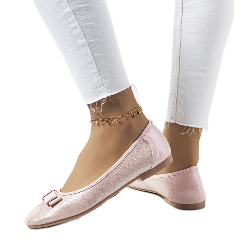 Ballerines Rikke roses scintillantes Ballerines Rikke roses scintillantes