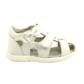American Club Sandales des filles avec l'Arman Club XD63 / 22 BLAND BLAND blanc