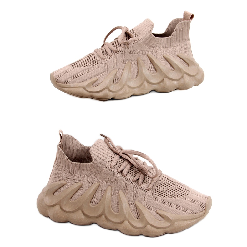 Chaussettes Chaussettes Ineng Kaki beige