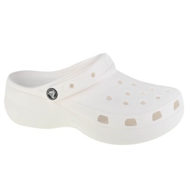 Tongs Crocs Classic Platform Clog 206750-100 blanc