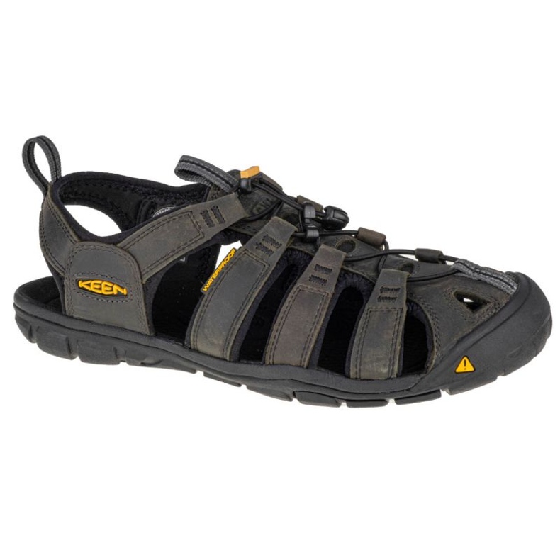 Sandales Keen Clearwater Cnx Cuir 101310 gris