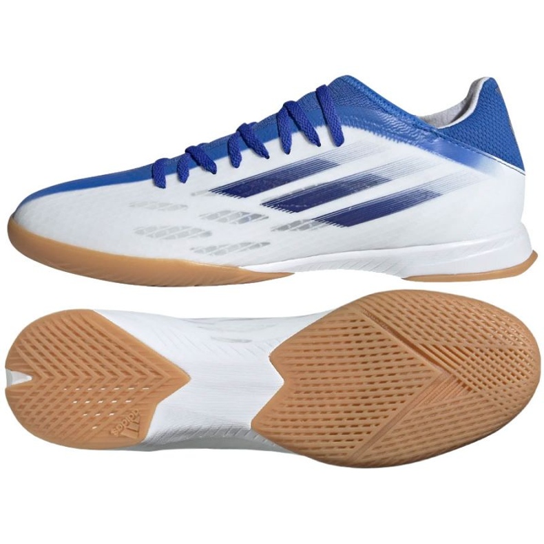 Adidas x SpeedFlow.3 dans GW7491 Chaussures de football bleu blanc blanche blanche