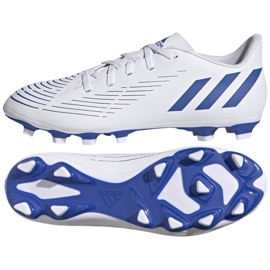 Chaussures de football Adidas Predator Edge.4 FxG M GW2356 blanc blanc
