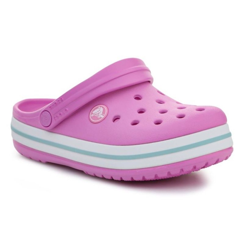 Crocs Crocband Sabot pour enfants 207006-6SW rose roses et violets