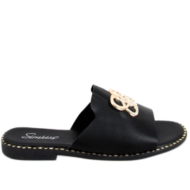 Chaussons femme Inday Noir