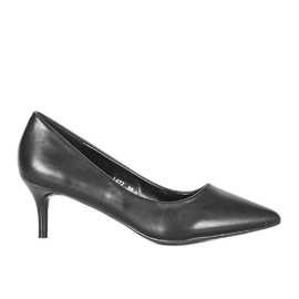 Escarpins noirs sur petit talon Feeling le noir Escarpins noirs sur petit talon Feeling le noir