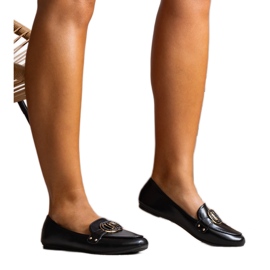 Mocassins noirs pour femmes de Eleena