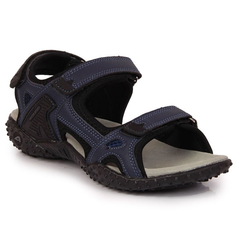 Sandales sport velcro bleu marine American Club W AM887B Sandales sport velcro bleu marine American Club W AM887B