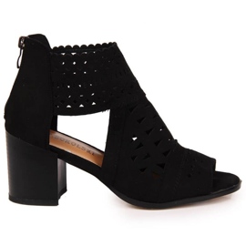 T.Sokolski W SCA158 sandales ajourées noir