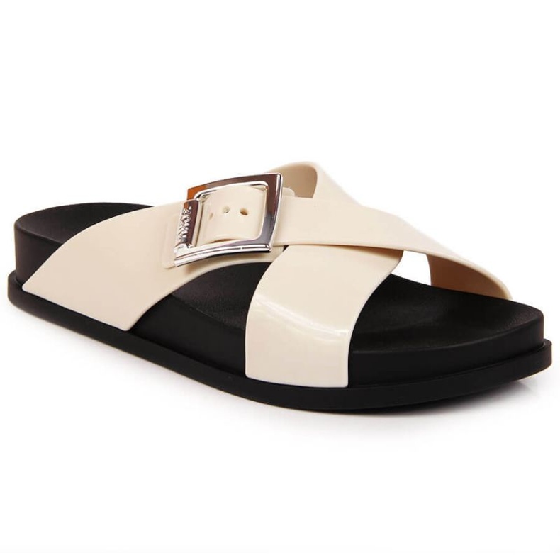 Meliski Zaxy W JJ285057 chaussons crème écru