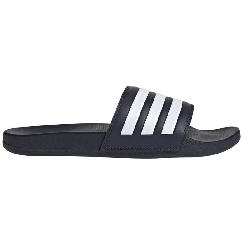 Chaussons Adidas Adilette Comfort M GZ5892 blanche bleu marin