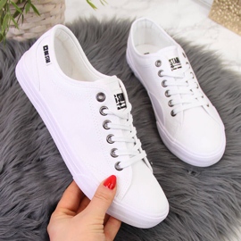 Baskets blanches Big Star W274835