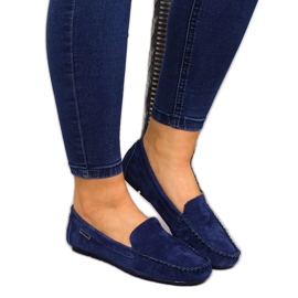 Mocassins Vinceza bleu marine femme Mocassins Vinceza bleu marine femme