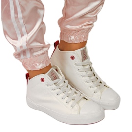 Baskets blanches à la cheville Cross Jeans II2R4033C