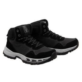 Bottes noires pour hommes Big Star II174133 le noir Bottes noires pour hommes Big Star II174133 le noir
