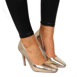 Escarpins sur talon doré Seastar