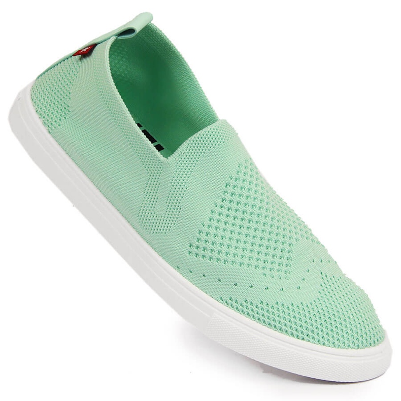 Baskets femme à enfiler menthe Big Star FF274A604 vert