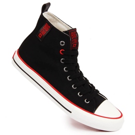 Baskets textile noires Big Star JJ274126 Baskets textile noires Big Star JJ274126